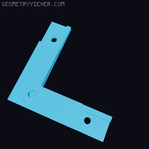 Prusa Core One Magnetic Top Cover - Remix for 10x2mm Magnets 3D model thumbnail