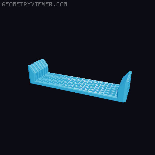 Build Plate, Sheet holder (for 5 or 6 sheets) 3D model thumbnail