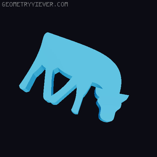 Magnetic UFO 3D model thumbnail