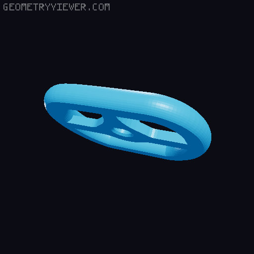 OpenRC GoKart 3D model thumbnail
