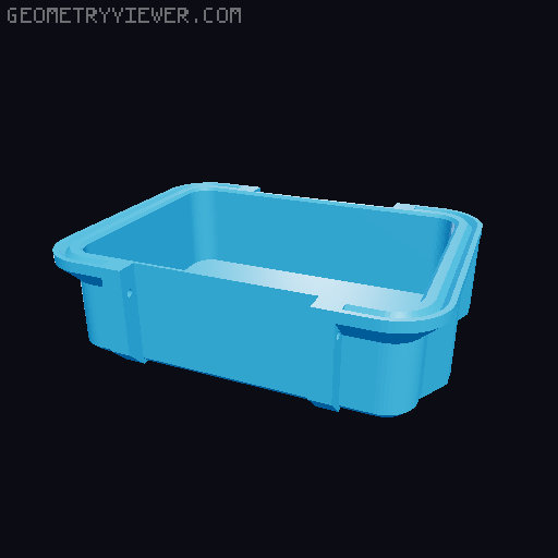 Boîte de Jeu de cartes Mille Bornes 3D model thumbnail