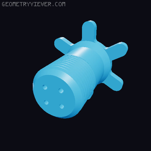 Filament Spool Transfer Device 3D model thumbnail