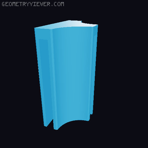 Drawer organizer 3D model thumbnail