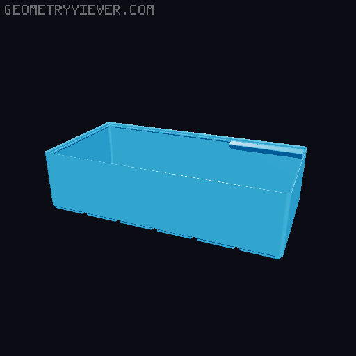 Gridfinity cups height 9 (67mm) collection 3D model thumbnail