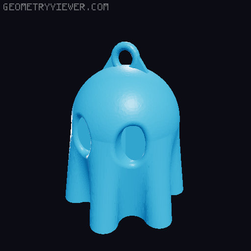 Halloween Keychains 3D model thumbnail