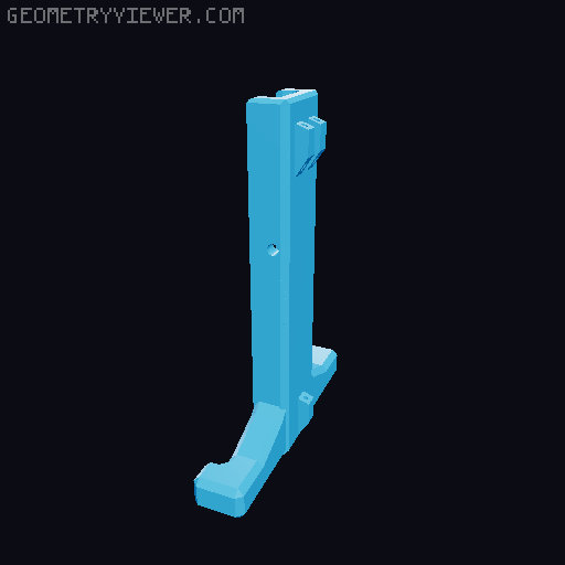 Easy Bolt Action + T-Pull Mod X-Shot Fury-X (simply slide over the picatinny rail) 3D model thumbnail