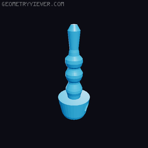 Keychain / Smartphone Stand 3D model thumbnail