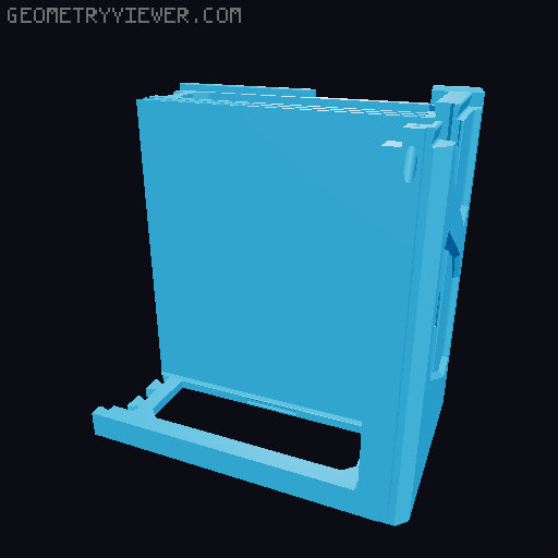 K2 Plus - CFS Riser, Ventilation, and Storage 3D model thumbnail