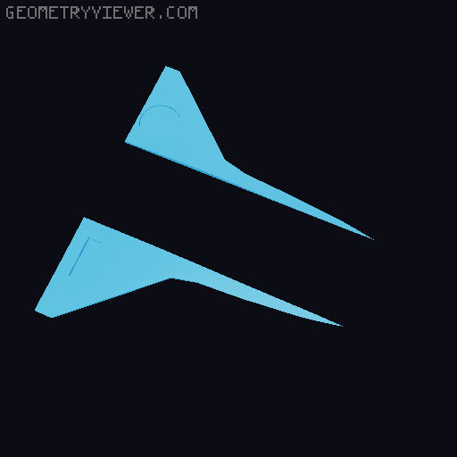 Enterprise Space Shuttle 3D model thumbnail