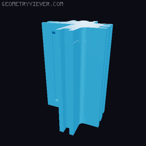 Star Wars 3.75" imperial fortress 3D model thumbnail