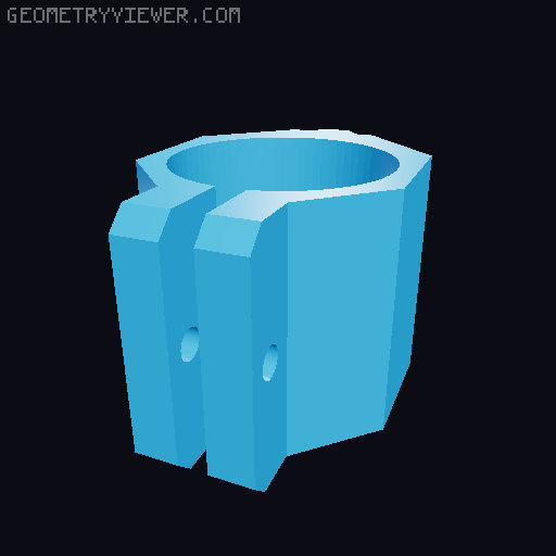 InsertMate - Accurate Heat Insert Guide (parametric) 3D model thumbnail