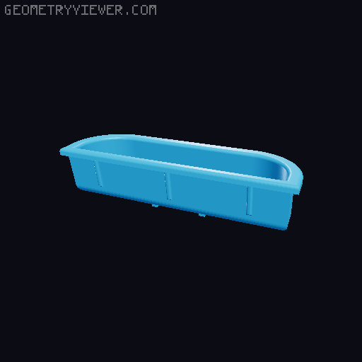 73-79 Ford Door Dressup Kit 3D model thumbnail