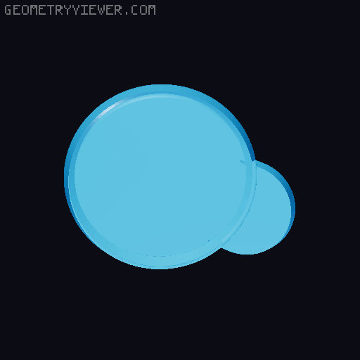 Ford BA/BF Falcon Washer Fluid Reservoir Cap 3D model thumbnail