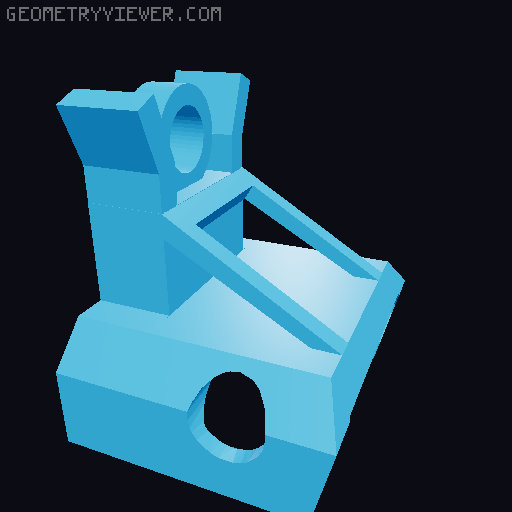 M16-ish Sights for The Smiley 3D model thumbnail