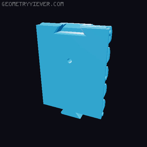 Factorio Transport Belts Standard Grid and Endcap 3D model thumbnail