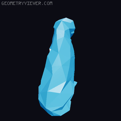 Low-Poly Bookmarks 3D model thumbnail