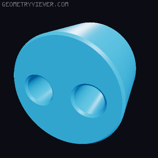 Customizable M20 Cable Glands, Inserts, Plug and Gasket (12 & 15mm ID) 3D model thumbnail
