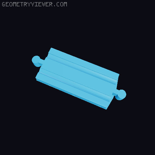 Wooden railway bridges for Stemfie - Mosty dřevěné vláčkodráhy pro Stemfie 3D model thumbnail