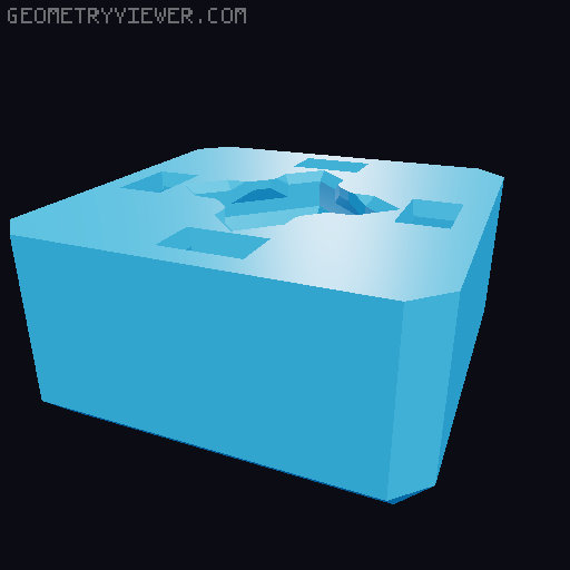 BlokCraft Dungeons! Base Set 3D model thumbnail