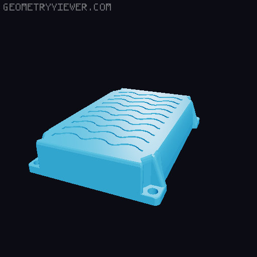 RAK19007-mini/RAK5005-mini case for Meshtastic 3D model thumbnail