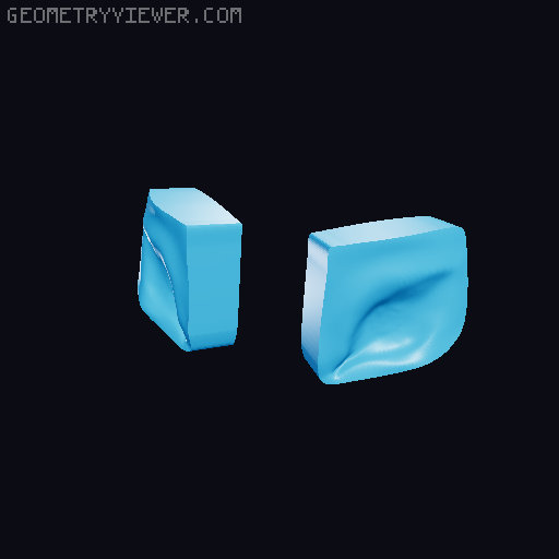 Cute Stitch Remix - 5 Color - MMU 3D model thumbnail