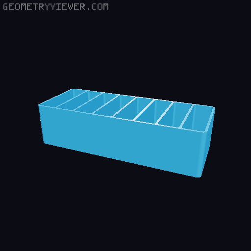 DDD Printable Wall Control System 3D model thumbnail