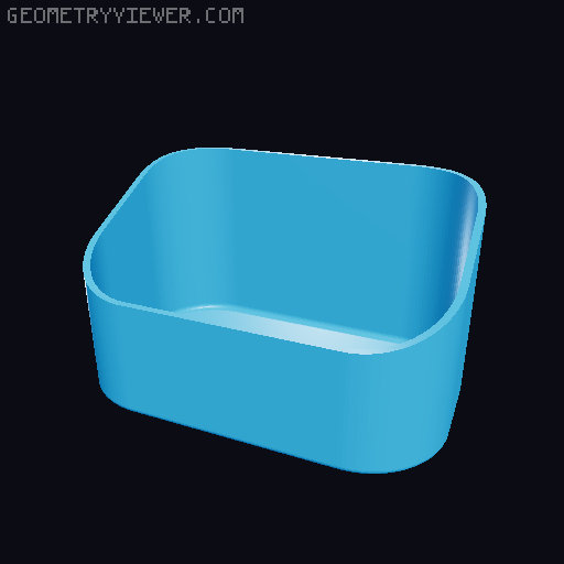 IKEA SKÅDIS Ultimate Bin, Tray & Hanger Set 3D model thumbnail