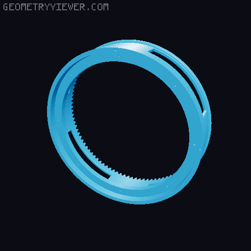 TT Furious Tourbillon 3D model thumbnail