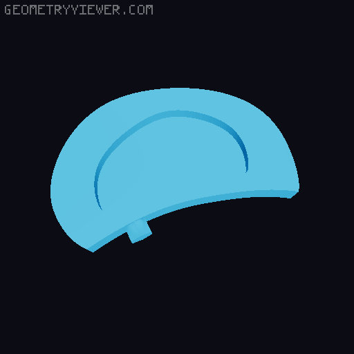 HairSnaps Bear Ears 3D model thumbnail