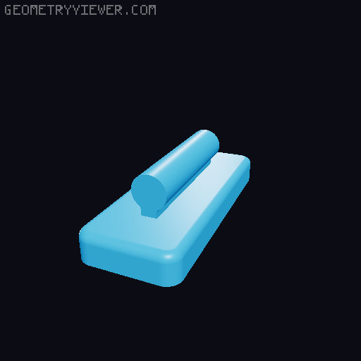 Basic Clamp - Print In Place 3D model thumbnail