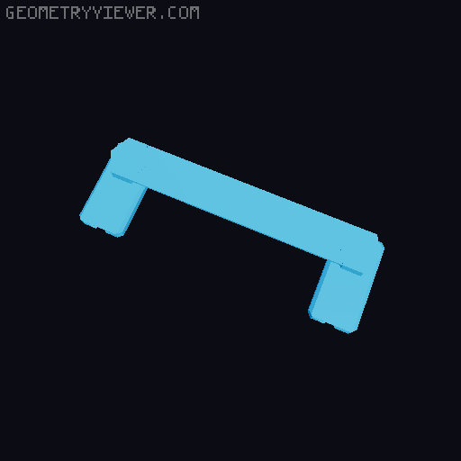 Sy's PegLock - Tool Holder 3D model thumbnail