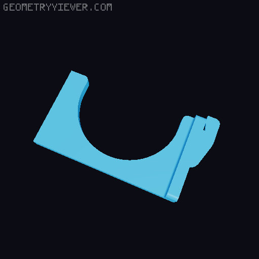 DDD Printable Wall Control System 3D model thumbnail