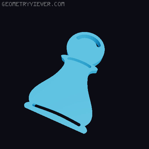 movable can lid (pohyblivé víčko na plechovku). 3D model thumbnail