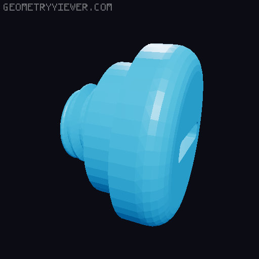 Gravity Utility Knife 3D model thumbnail