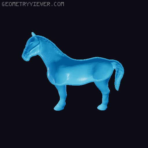 Trojan Horse 3D model thumbnail