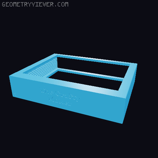 Shadow Box 3D model thumbnail
