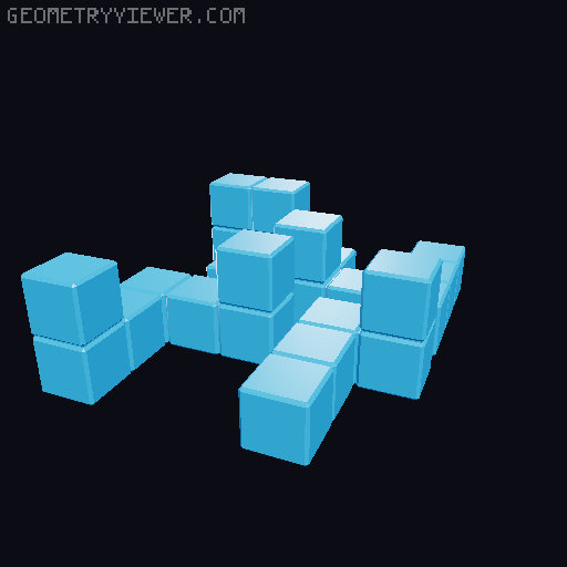 Looser pieces for Akaki Picnic Basket 3D model thumbnail