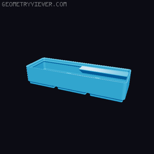 Gridfinity cups height 3 (25mm) collection 3D model thumbnail