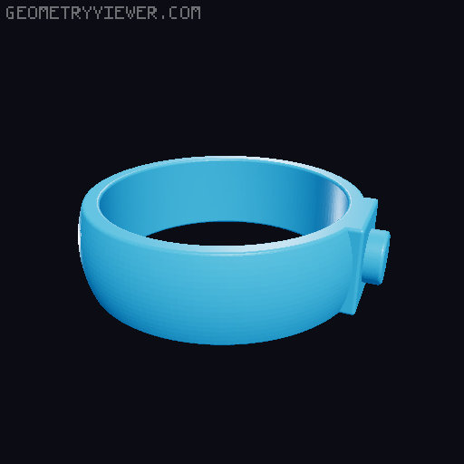 The Brick Ring of Creativity 3D model thumbnail
