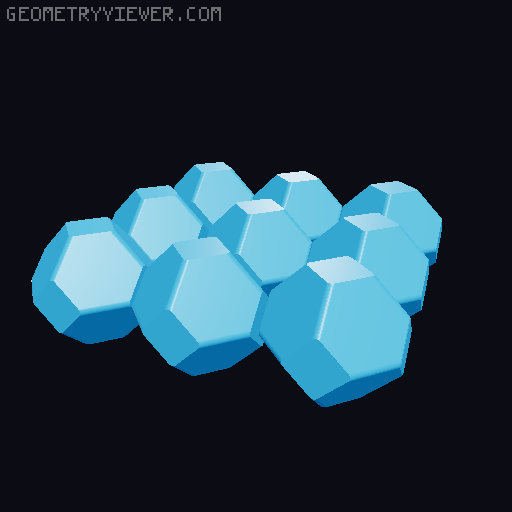 Snug-fitting pieces for HedronStack 3D model thumbnail