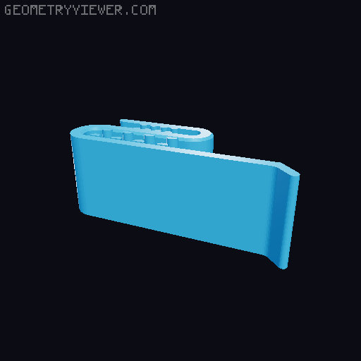 Filament Clips 3D model thumbnail