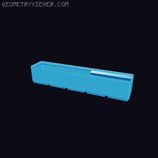 Gridfinity cups height 5 (39mm) collection 3D model thumbnail