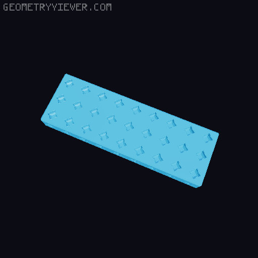 PrintABlok.....longer, wider, diagonaler 3D model thumbnail