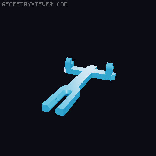 Pencil Banners 3D model thumbnail