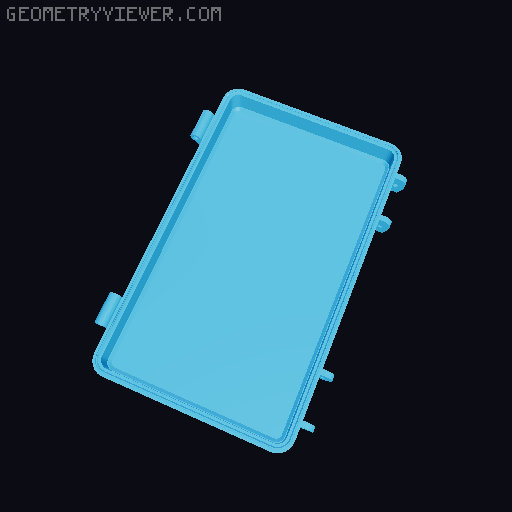 Rugged organizing Box for M3/M4 Screws (Update: added version without text in lid) 3D model thumbnail