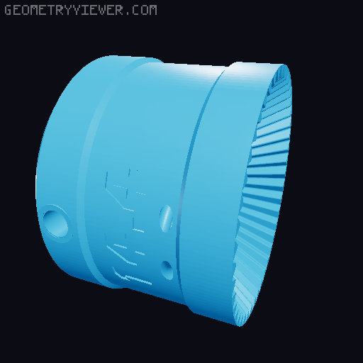 Protean 6 string SCAR 3D model thumbnail