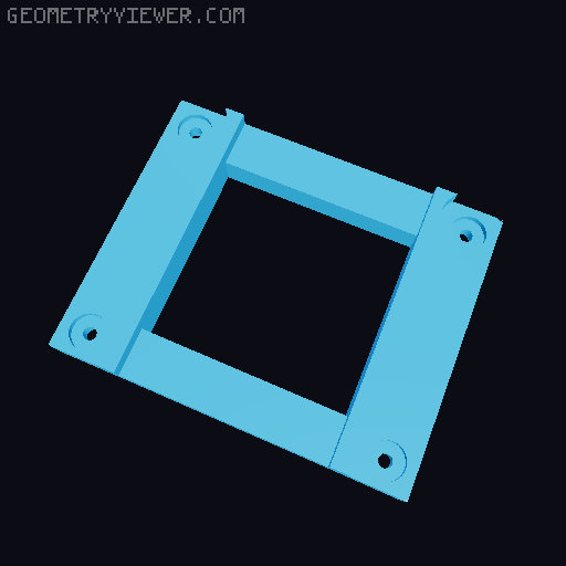 Spool Holder 3D model thumbnail