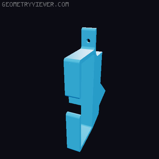 Modular Pedalboard Remix for Various Attachments 3D model thumbnail