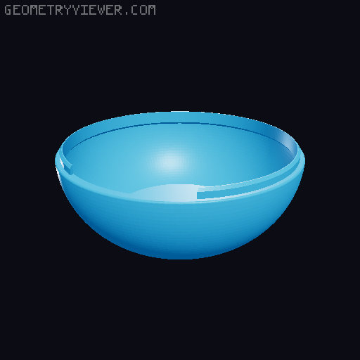 Self Watering Designed Succulent Planter 3D model thumbnail