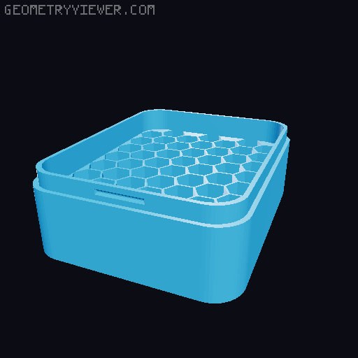 HivePack Battery Storage 3D model thumbnail
